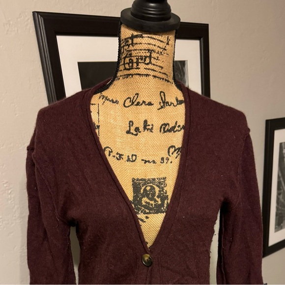 Free People School Boy Cashmere Cardigan - Picture 2 of 6